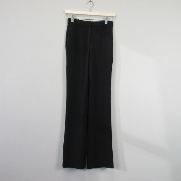 Babaton Publish Bootcut Dress Pants Women 0 Black Career Flare Office Siren 364 - Picture 1 of 12